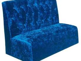 F.E.D. Lounge Single Blue Velvet 1100x600x1100 - SL12-294S - picture0' - Click to enlarge