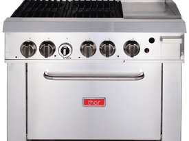 Thor GH102-N - 4 Burner Gas Range with 305mm Griddle Natural Gas - picture0' - Click to enlarge