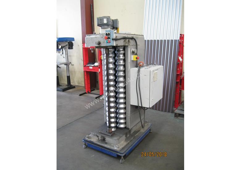 caption Hawke Vertical CNC Corrugated Curving Rolls
