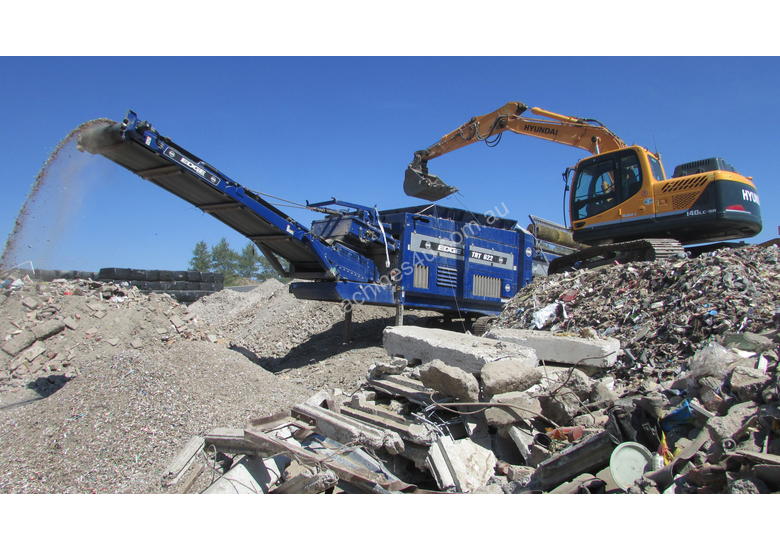 caption TRT622 Track Trommel