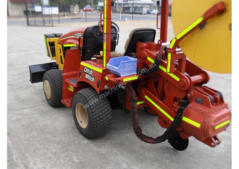 caption Ditch Witch RT45/H331 Custom Built Vibratory Plough &/or New H314 trenching attachment
