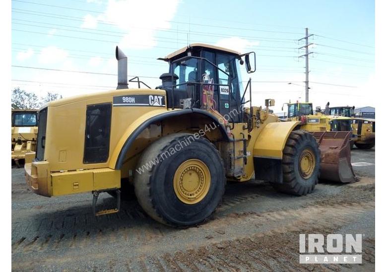 caption 2006 Cat 980H Wheel Loader