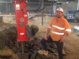 MTB 40 Hydraulic Hammer Rock Breaker to suit 6-10T Excavators - picture0' - Click to enlarge
