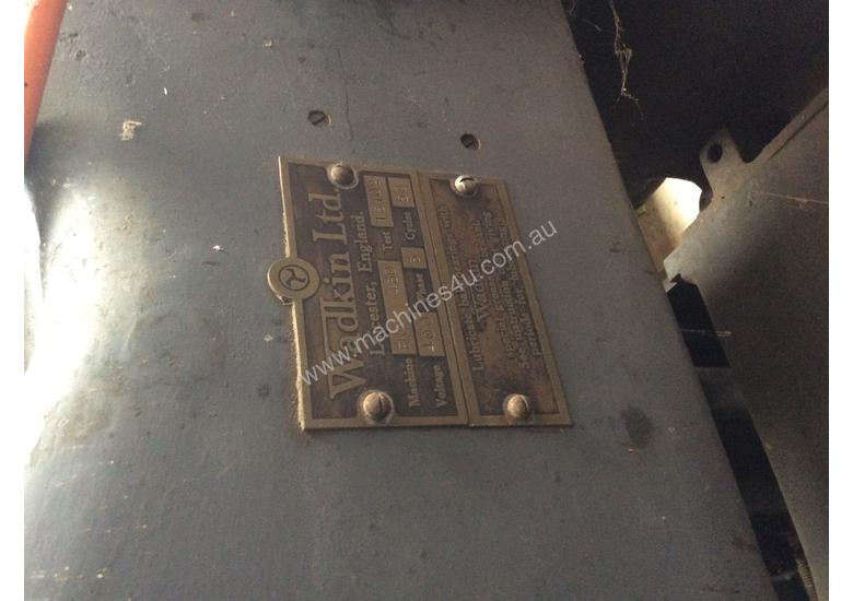 caption Wadkin Single End Tenoner