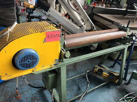 Sheetmetal Rolls Metal Curving Roller 4 foot Electric Powered 3 Phase - picture1' - Click to enlarge