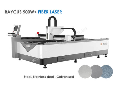 500W+ Economical 1.3x2.5m Metal cutting Fiber Laser - Delivery/install included!