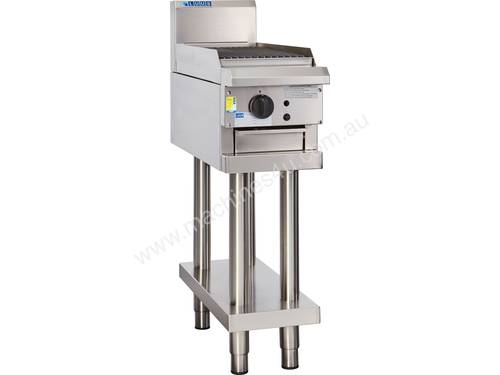 300mm Chargrill with legs & shelf