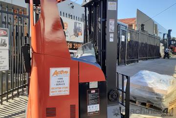ACTIVE FORKLIFTS - BT Electric Reach Truck 2011 model 1.4 Ton 6.3m Lift Runs like New ACTIVE FORKLIFTS - BT Electric Reach Truck 2011 model 1.4 Ton 6.3m Lift Runs like New
