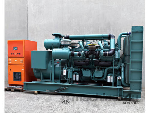 1000kVA Detroit Open Generator Set  