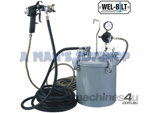 HIGH PRESSURE SPRAY GUN 10 LITRE POT