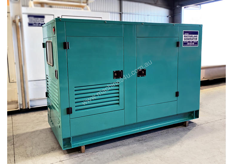 caption 68kVA Used Cummins Enclosed Generator Set