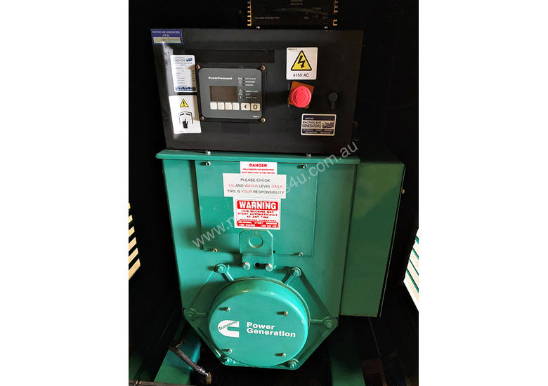 caption 68kVA Used Cummins Enclosed Generator Set