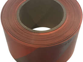Orange Silver Barricade Tape 100m x 75mm - Single Roll - picture0' - Click to enlarge