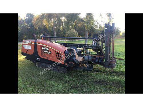 2005 Ditch Witch JT2020 Directional Borer and Trailer