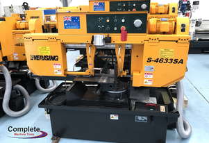 EVERISING S-4633SA BAND SAW | SEMI AUTO | MITRE CUTTING | 460 x 330MM CAPACITY | BUNDLE CLAMP