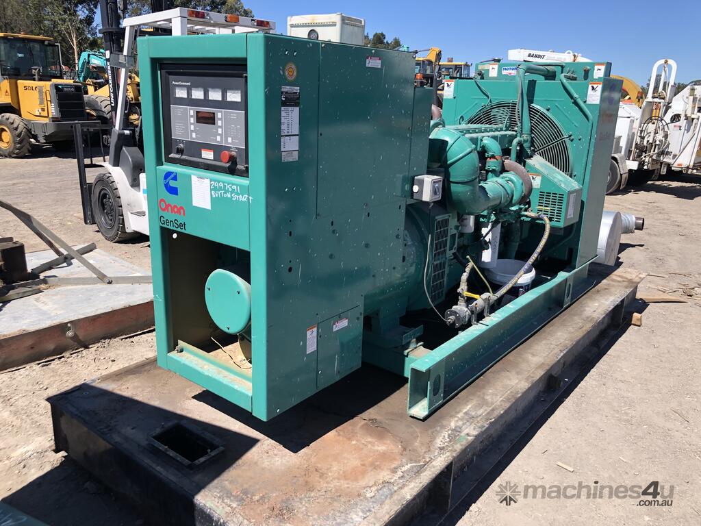 Used Cummins 275 KVA CUMMINS GENSET 330Hp Cummins ONAN Auto Start