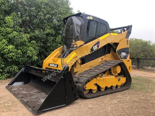 CAT 289C2 4.7T Compact Track Loader fitted with NORM Engineering 4in1