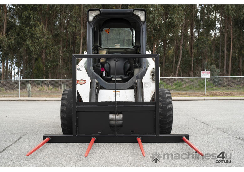New 2020 himac Skid Steer 4 Spear Hay Forks Skid Steer Forks in