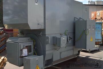 1750 kw 2350 hp 6 pole 980 rpm 11000 volt Foot Mount 560 frame Toshiba Slip Ring Electric Motor