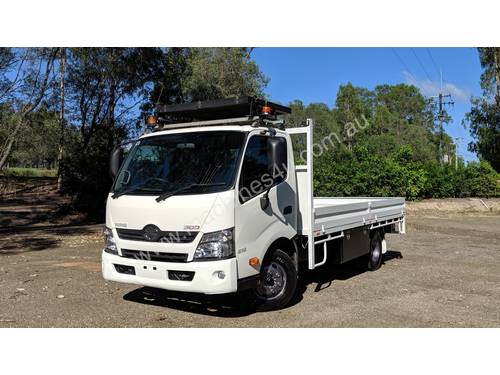 2014 Hino 300 (Uprated GVM) Drop Side Tray with VMS LED Sign Board