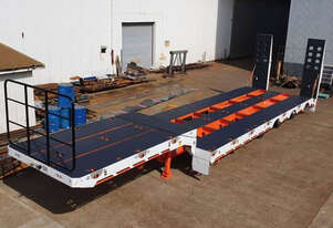48ft Low Loader Drop Deck Widener Float Trailer