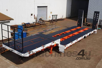 48ft Low Loader Drop Deck Widener Float Trailer