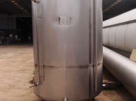Stainless Steel Storage Tank (Vertical), Capacity: 3,500Lt - picture0' - Click to enlarge