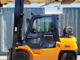 Toyota 3500kg LPG Forklift with 4500mm Two Stage mast - picture0' - Click to enlarge