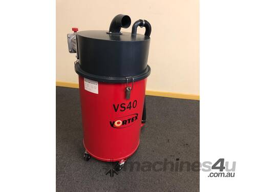 caption Vortex VS40 Dust Separator - Captures up to 90% of Material!