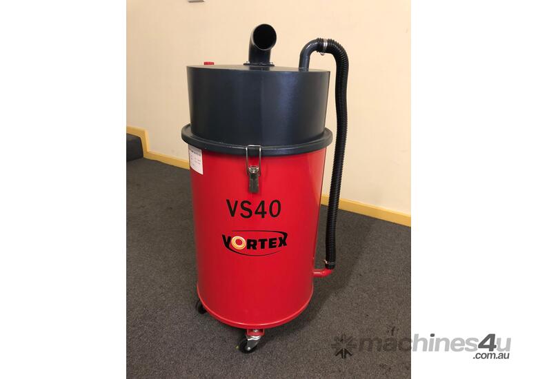 caption Vortex VS40 Dust Separator - Captures up to 90% of Material!