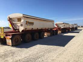 MEGA SIDE TIPPERS: 4X 2016 HOWARD PORTER HP-QUA 600 TRAILERS - picture0' - Click to enlarge