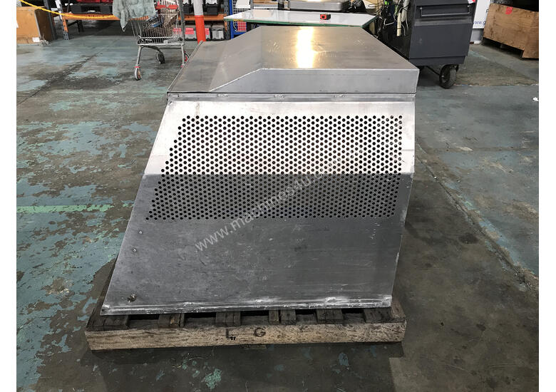 Buy Used Custom Dog Box Ute Tray Slip In Aluminium for 2 Dogs 1075mm L