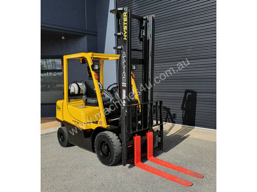 Hyster 2500kg LPG Forklift with 4350mm Mast & Sideshift