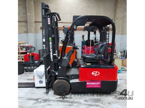 EP 1.8T Three-Wheel Lithium Battery Electric Forklift 