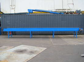 Large Motorised Variable Speed Belt Conveyor - 8m long - picture0' - Click to enlarge
