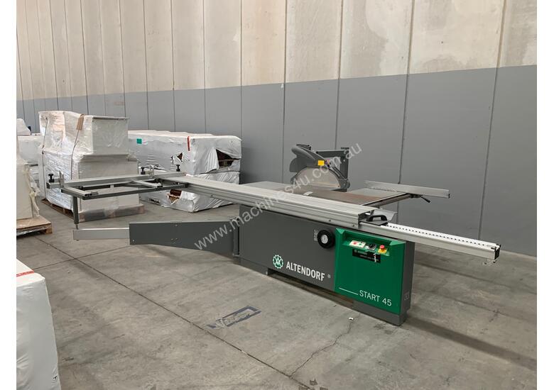 caption Altendorf Start 45 Sliding Table Saw