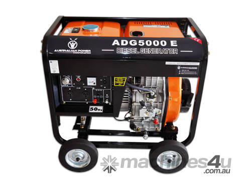 Portable Air-Cooled Diesel Generator 