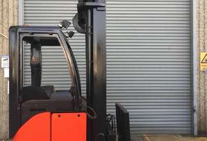 NATIONAL FORKLIFT - LINDE R20 Late Model 6.4m Double Deep Reach Cold Room Ok NATIONAL FORKLIFT - LINDE R20 Late Model 6.4m Double Deep Reach Cold Room Ok