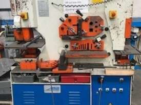 Sunrise Hydraulic 60-Ton Ironworker, Complete with Tooling - picture0' - Click to enlarge