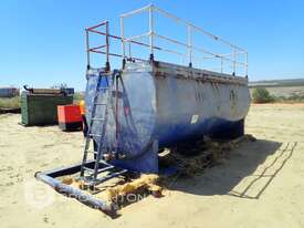 6M SKID MOUNTED OPEN TOP MUD WATER TANK - picture0' - Click to enlarge