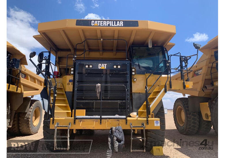 caption Caterpillar 777G Dump Truck