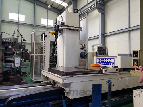 HNK HB-130CX  Combination CNC table type boring machine with moving Column.