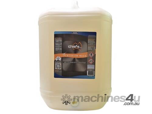 *** IN STOCK *** 20L Chiefs Plantinum Wash Touchless Cleaning Chemical
