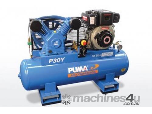 caption Puma P30Y Air Compressor with Electric Start