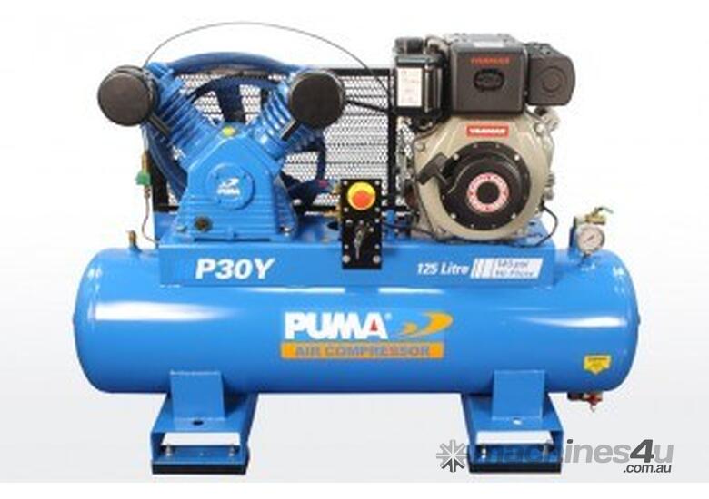 caption Puma P30Y Air Compressor with Electric Start