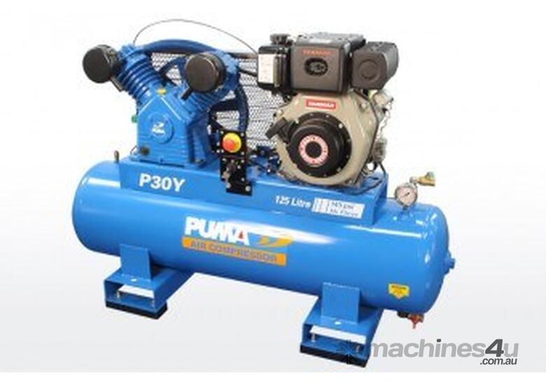 caption Puma P30Y Air Compressor with Electric Start