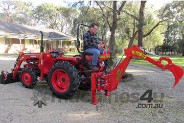 APOLLO 35hp 4WD Diesel Tractor + FEL + Backhoe
