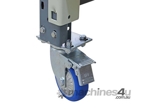 Lockable Castor Kit to Suit Packing Bench (Includes 4 castors with brakes)