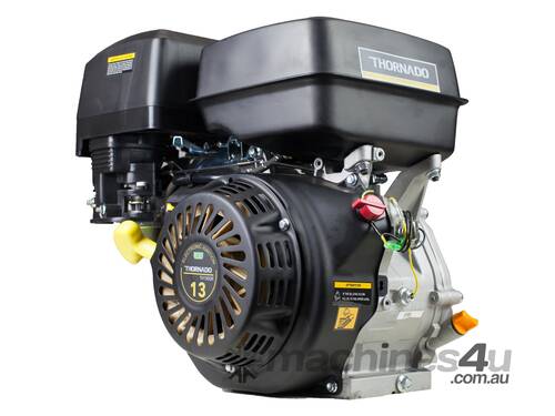 Thornado 13HP Petrol Stationary Engine OHV Motor Recoil Start 25.4mm Key Shaft