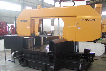 EVERISING H-1070HA | FULLY AUTOMATIC| NC CONTROL | COLUMN TYPE BANDSAW | 700MM DIAMETER CAPACITY